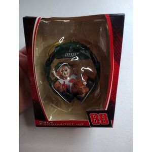 Dale‎ Earnhardt Jr 88 NASCAR AMP Energy Teddy Bear Ornament Collectible Trevco